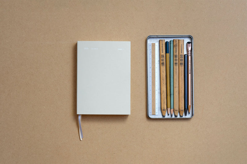 Everyday 2026 Daily Calendar, Papierniczeni, Calendar 2026, stationery design