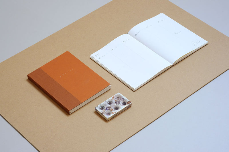 KLASYK MMXXVI Calendar - pumpkin, Papierniczeni, Calendar 2026, stationery design