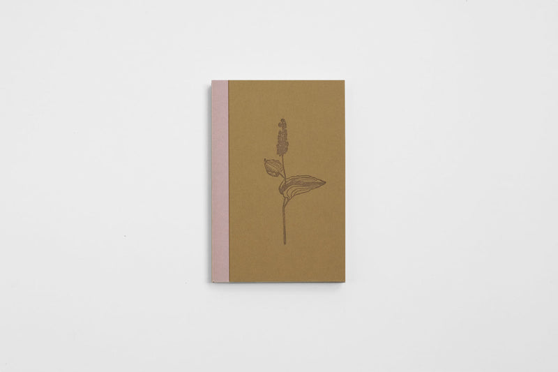 Notebook Two-Leaved Solomon's Seal – Camel, Papier + Druk, stationery design