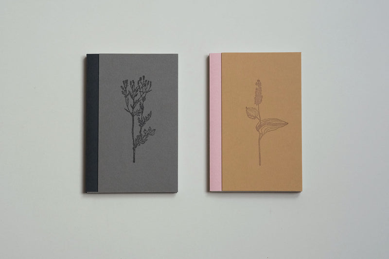 Notebook Two-Leaved Solomon's Seal – Camel, Papier + Druk, stationery design