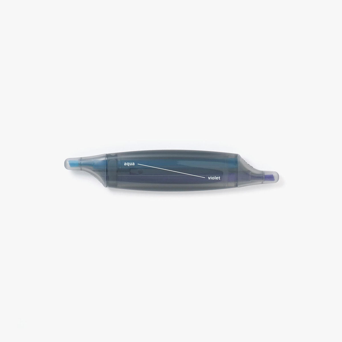 Zakreślacz Parallel Highlighter – niebieski/fioletowy, Object Index, papierniczy design
