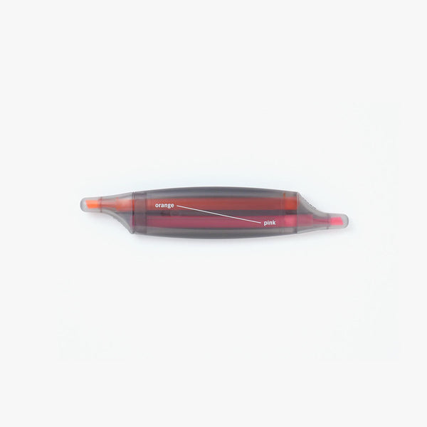 Parallel Highlighter – Orange/Pink, Object Index, stationery design