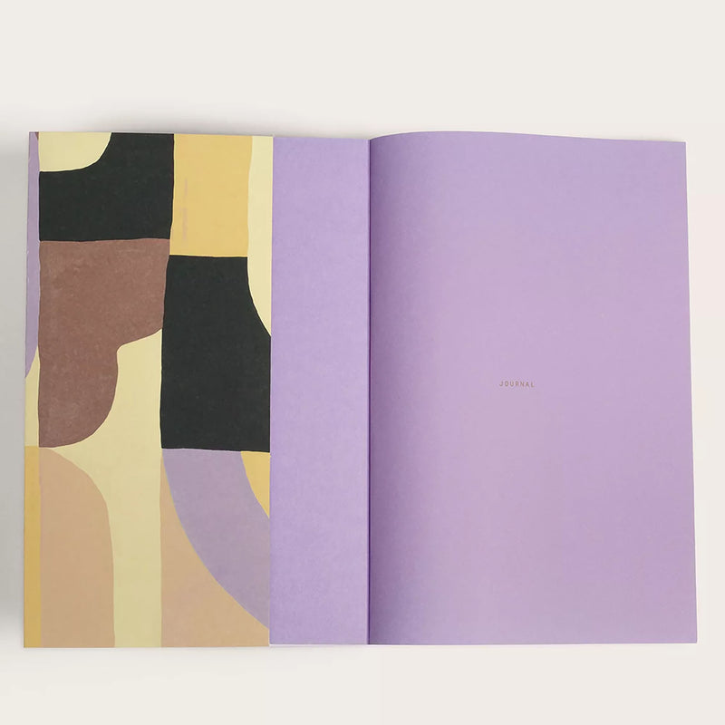 Notebook – Patience Lilas Journal, Season Paper, stationery design