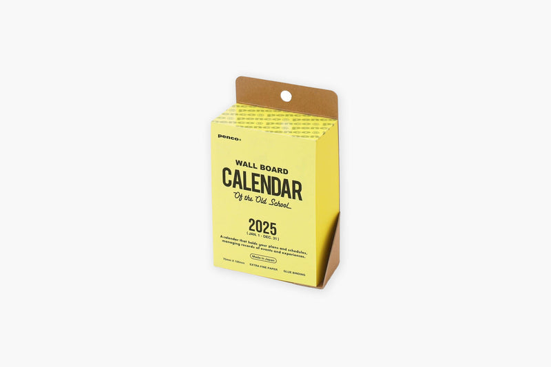 Memo Block Calendar 2025, Penco, stationery design