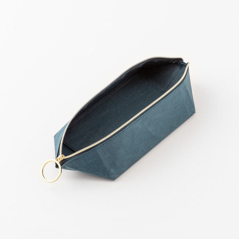 Midori Pencase Pen Tray Pouch – Navy Blue, Midori, stationery design