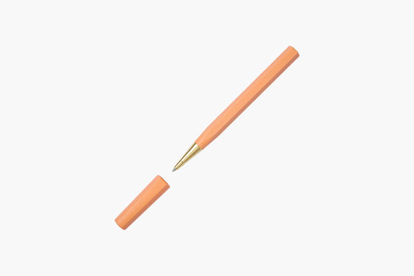 YSTUDIO Glamour Evolve Ocean Sustainable Rollerball Pen – Sunset Orange, ystudio, stationery design