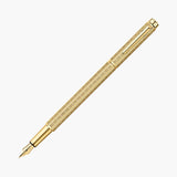 Caran d'Ache Ecridor Chevron brass fountain pen – Gold-plated