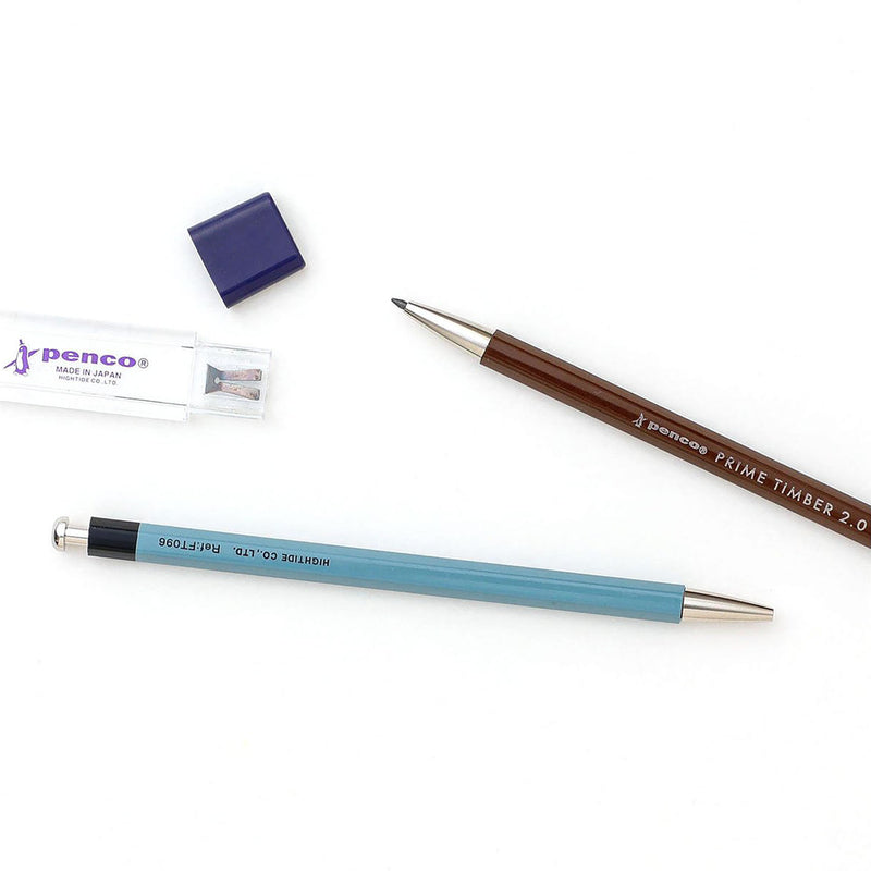 Prime Timber mechanical pencil – Blue, Penco, Stationery design
