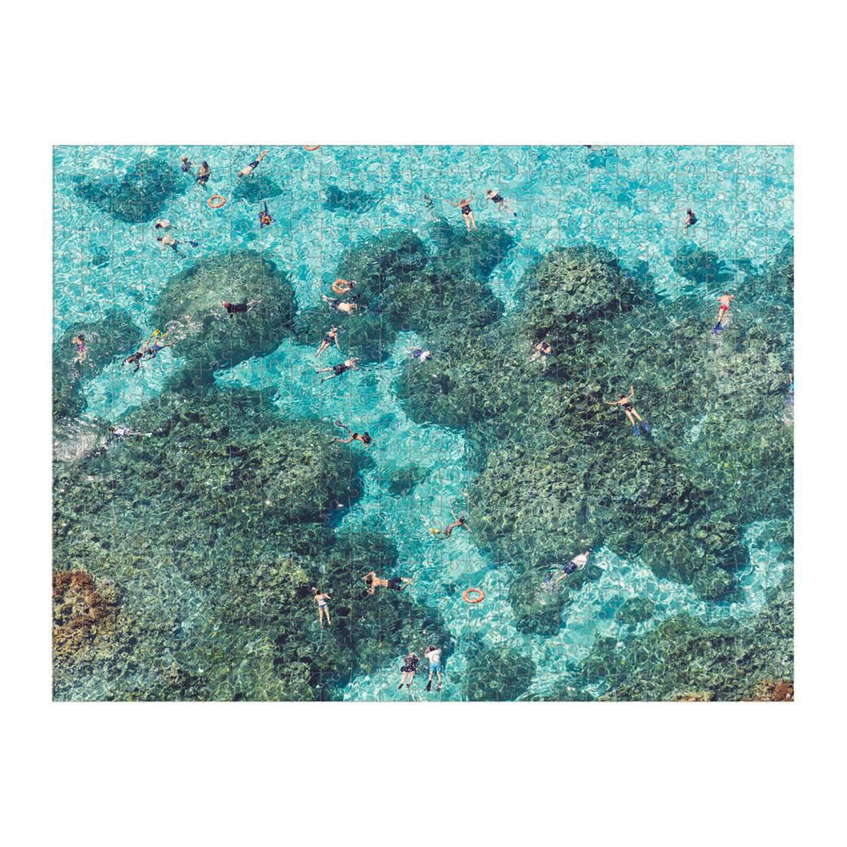 Puzzle 500 – The Beach, Galison, papierniczy design