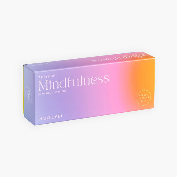 Puzzle – 7 Days of Mindfulness, Galison, stationery design