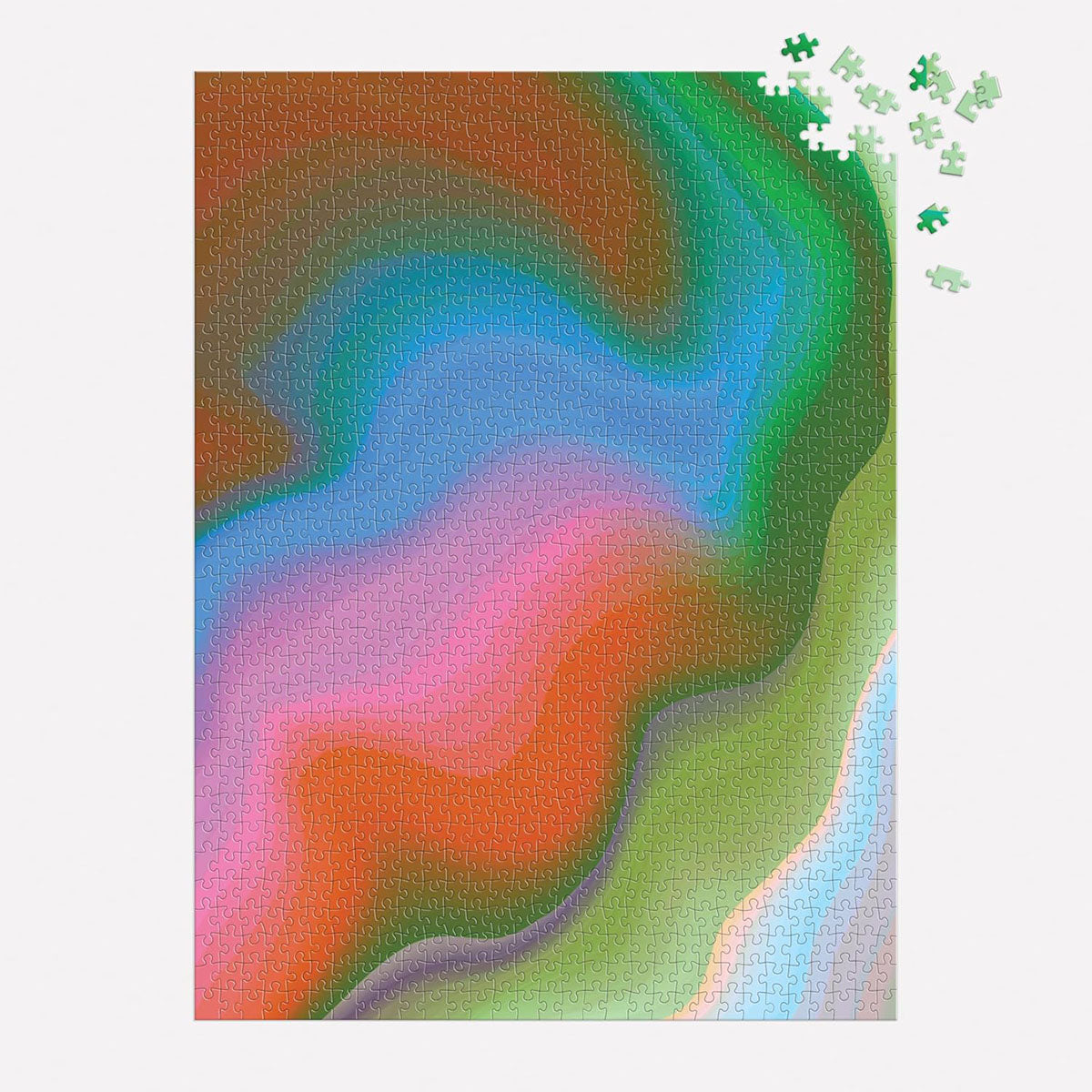 Puzzle 1000 – Sensing Colors, Galison, papierniczy design