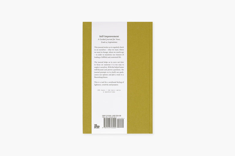 Self-Improvement Journal, The School of Life, stationery design