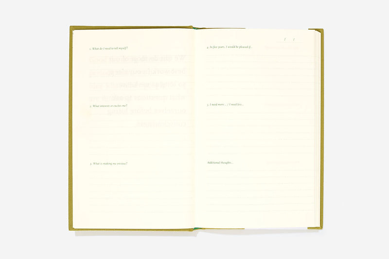 Self-Improvement Journal, The School of Life, stationery design