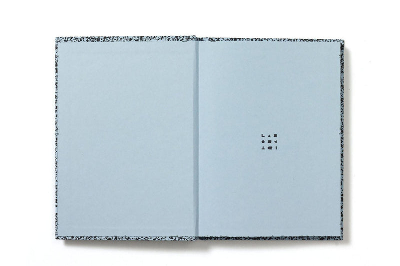 Spray Splash Notebook Hardcover – Blue, LABOBRATORI, stationery design