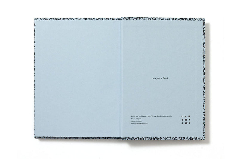 Spray Splash Notebook Hardcover – Blue, LABOBRATORI, stationery design