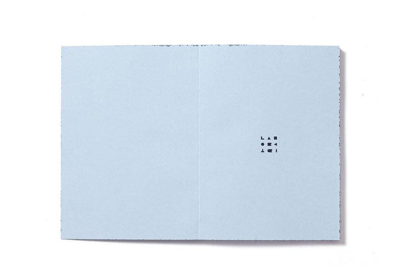 Spray Splash Notebook A5 Softcover – Blue, LABOBRATORI, stationery design