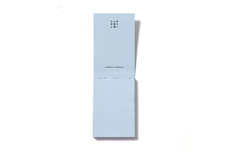 Spray Splash Memo Pad A7 – Blue, LABOBRATORI, stationery design