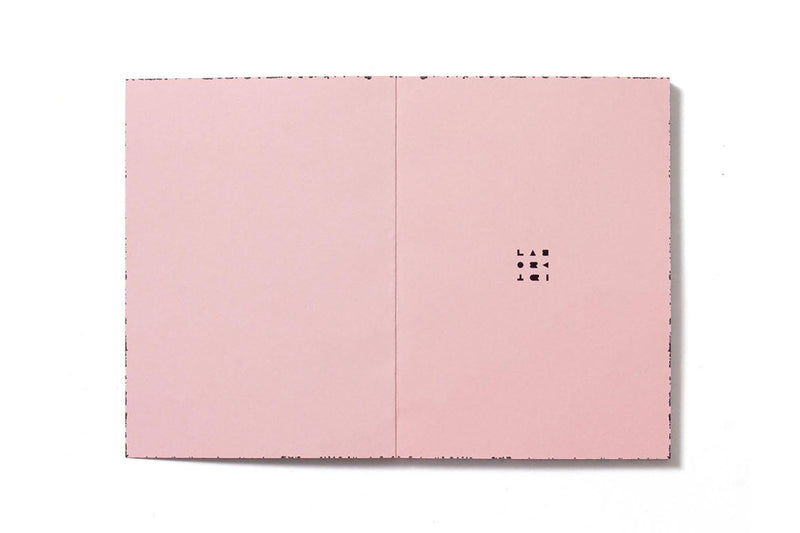 Spray Splash Notebook A6 Softcover – Pink, LABOBRATORI, stationery design