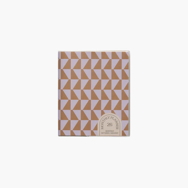 Monthly Calendar 2026 Sail Square – Lavender, HIGHTIDE, stationery design