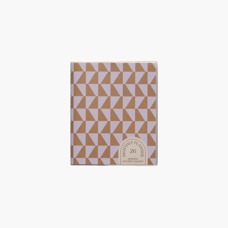 Monthly Calendar 2026 Sail Square – Lavender, HIGHTIDE, stationery design