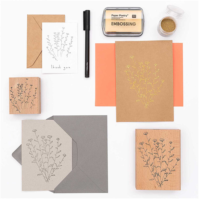 Wooden stamp – Anise, Rico Design, stationery design