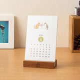 Midori Stand Calendar 2026 – cat, Midori, stationery design