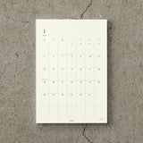 MD Diary Sticker M 2026, Midori, stationery design