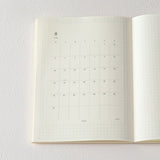 MD Diary Sticker M 2026, Midori, stationery design