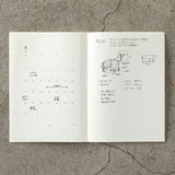 MD Diary Sticker M 2026, Midori, stationery design