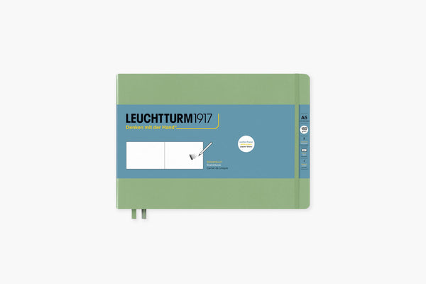 Leuchttum1917 Sketch Up Notebook A4 – Sage. Leuchtturm1917, stationery design