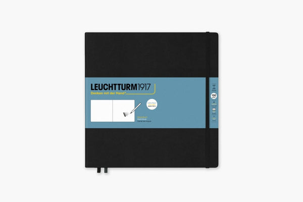 Leuchttum1917 Sketch Up Notebook square – Black. Leuchtturm1917, stationery design