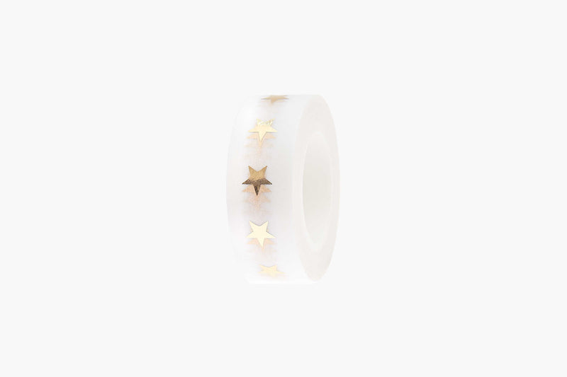 Masking Tape – White with Gold Stars, Rico Design, stationery design