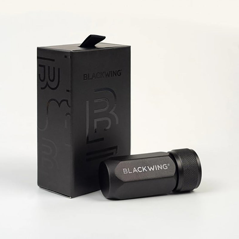 Blackwing Sharpener One-Step Long Point – Black, Blackwing, stationery design