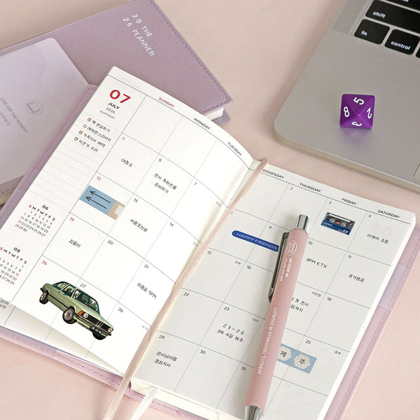Calendar 2026 The Planner S - Levender, ICONIC, stationery design