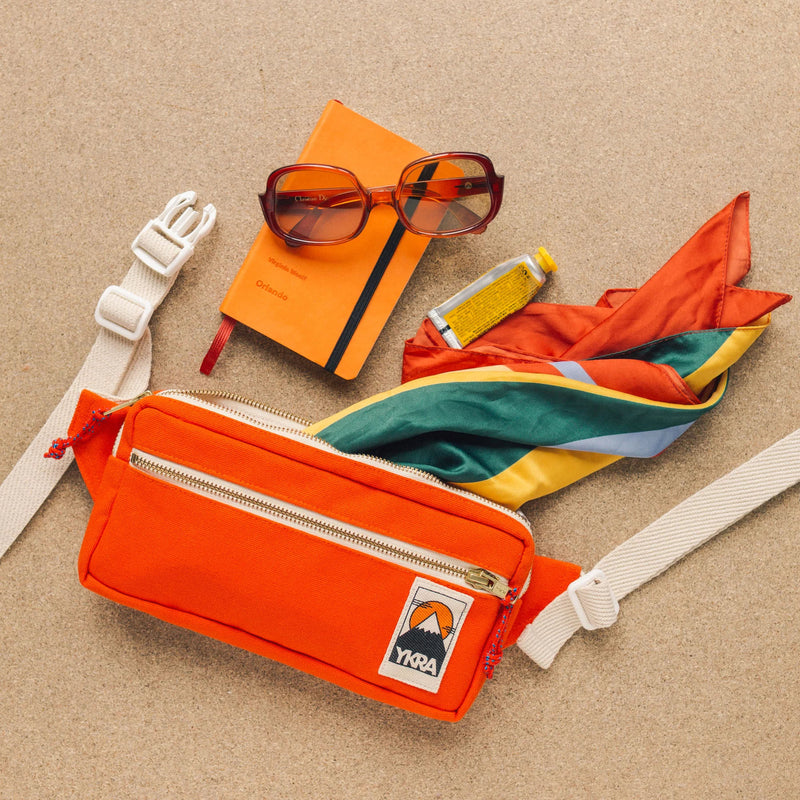 Fanny Pack – Orange, YKRA, stationery design