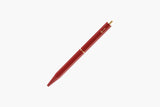 ystudio Brass Resin Ballpoint Pen – Red, ystudio, designer's stationery, home office