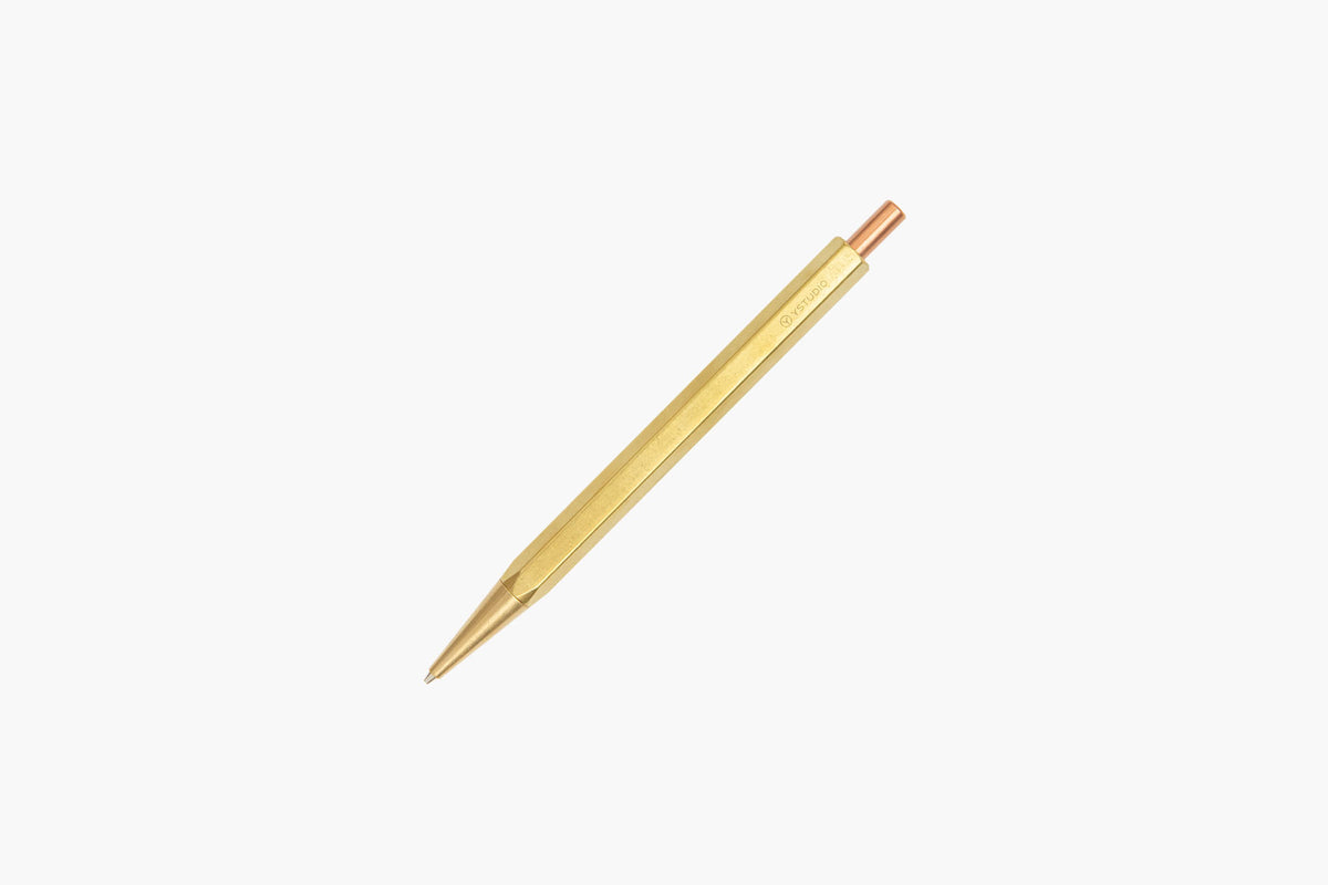 ひ*り様 PLOTTER Mechanical Pencil ゴールド Plotter Mechanical Pencil Gold – Flax Pen to Paper