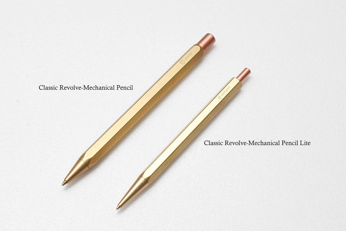 ひ*り様 PLOTTER Mechanical Pencil ゴールド Plotter Mechanical Pencil Gold – Flax Pen to Paper