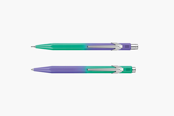 Caran dAche aluminium ballpoint pen and mechanical pencil set – Borealis, Caran d'Ache, stationery design