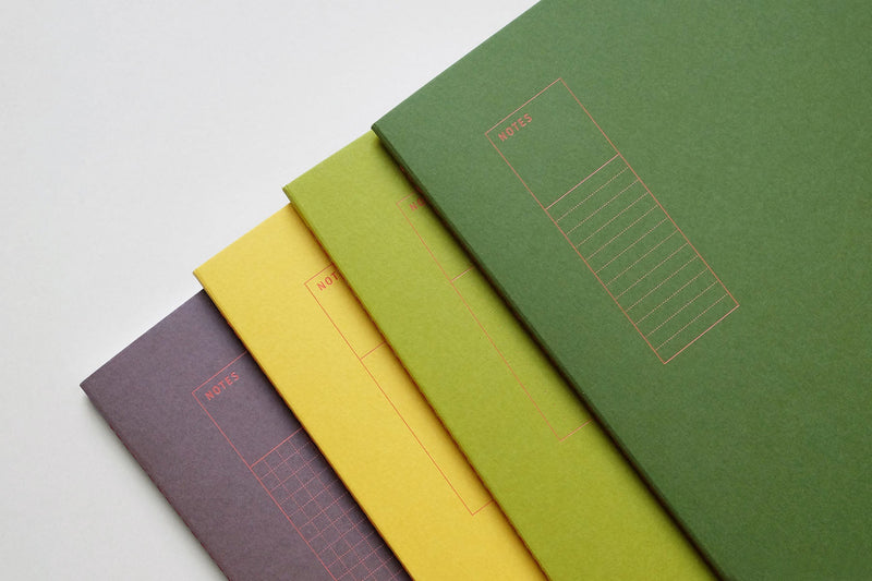Lekki Notebook, Ruled – Green, Papierniczeni. home office, stationery goods