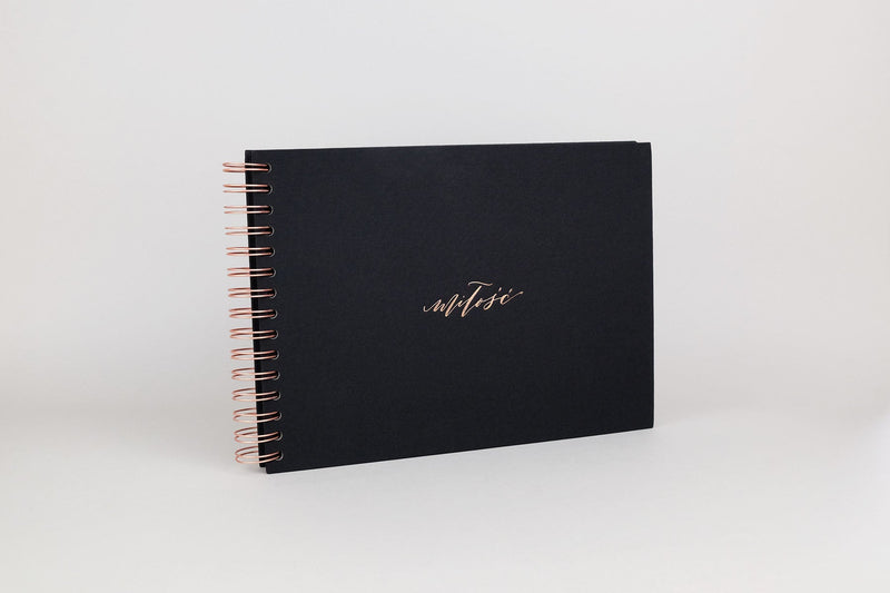 Photo Album – black, KAIKO, home office, designer’s stationery, traditional photo album