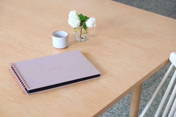 Photo Album – powder pink, KAIKO, home office, designer’s stationery, traditional photo album