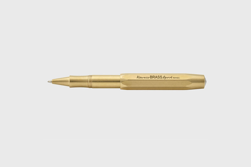 Kaweco BRASS Sport Rollerball Pen, Kaweco, designer's stationery, home office