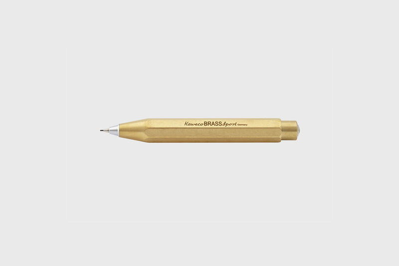 Kaweco BRASS Sport Mechanical Pencil, designer's stationary, home office 