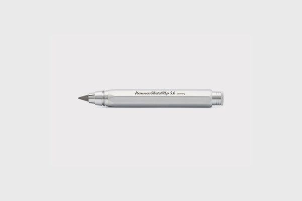 Kaweco SKETCH UP Brass Pencil - Silver, designer's stationery, home office