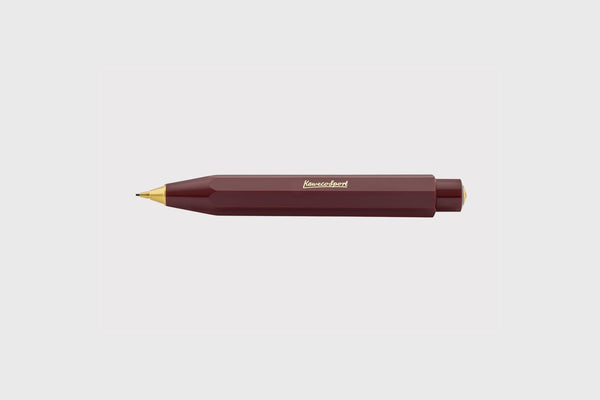 Classic Sport Mechanical Pencil - Bordeaux, Kaweco, designer's stationery, home office