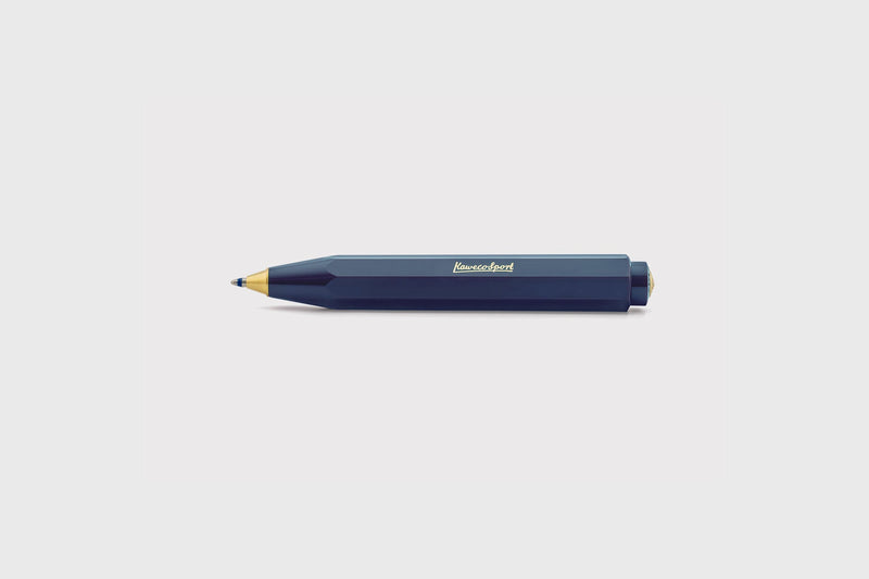 Kaweco Classic Sport Ballpoint Pen – Navy Blue, Kaweco, designer's stationery, home office