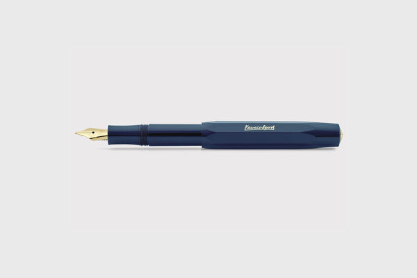 Kaweco CLASSIC Sport Fountain Pen – Navy Blue, Kaweco, designer's stationery, home office