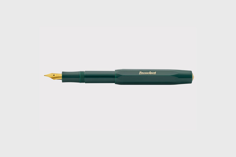 Kaweco CLASSIC Sport Fountain Pen – Dark Green – PAPIERNICZENI