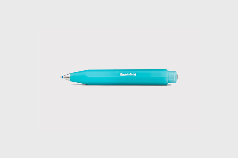 Długopis Frosted Sport – turkusowy, Kaweco, design sklep papierniczy, domowe biuro